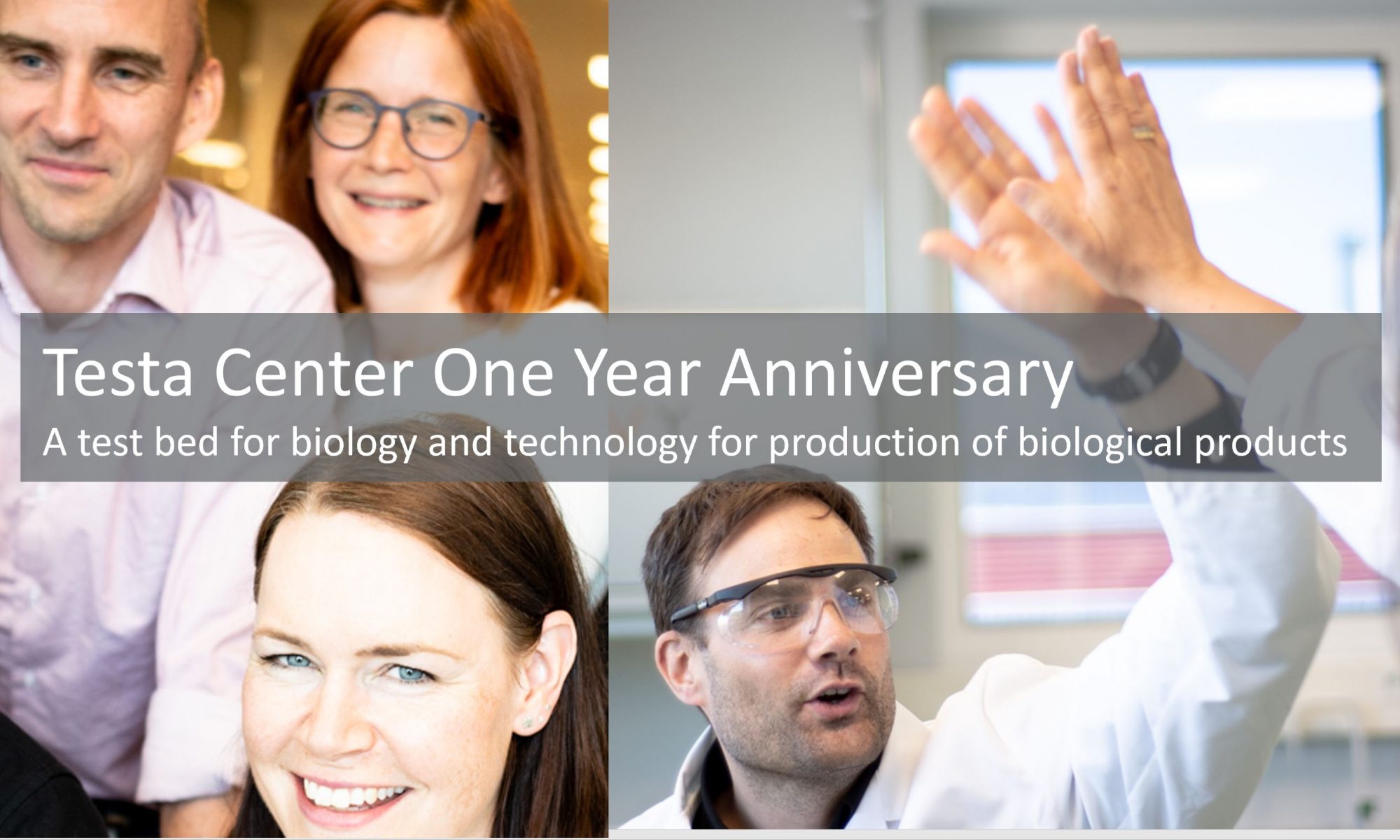 testa center 1 year frontpage